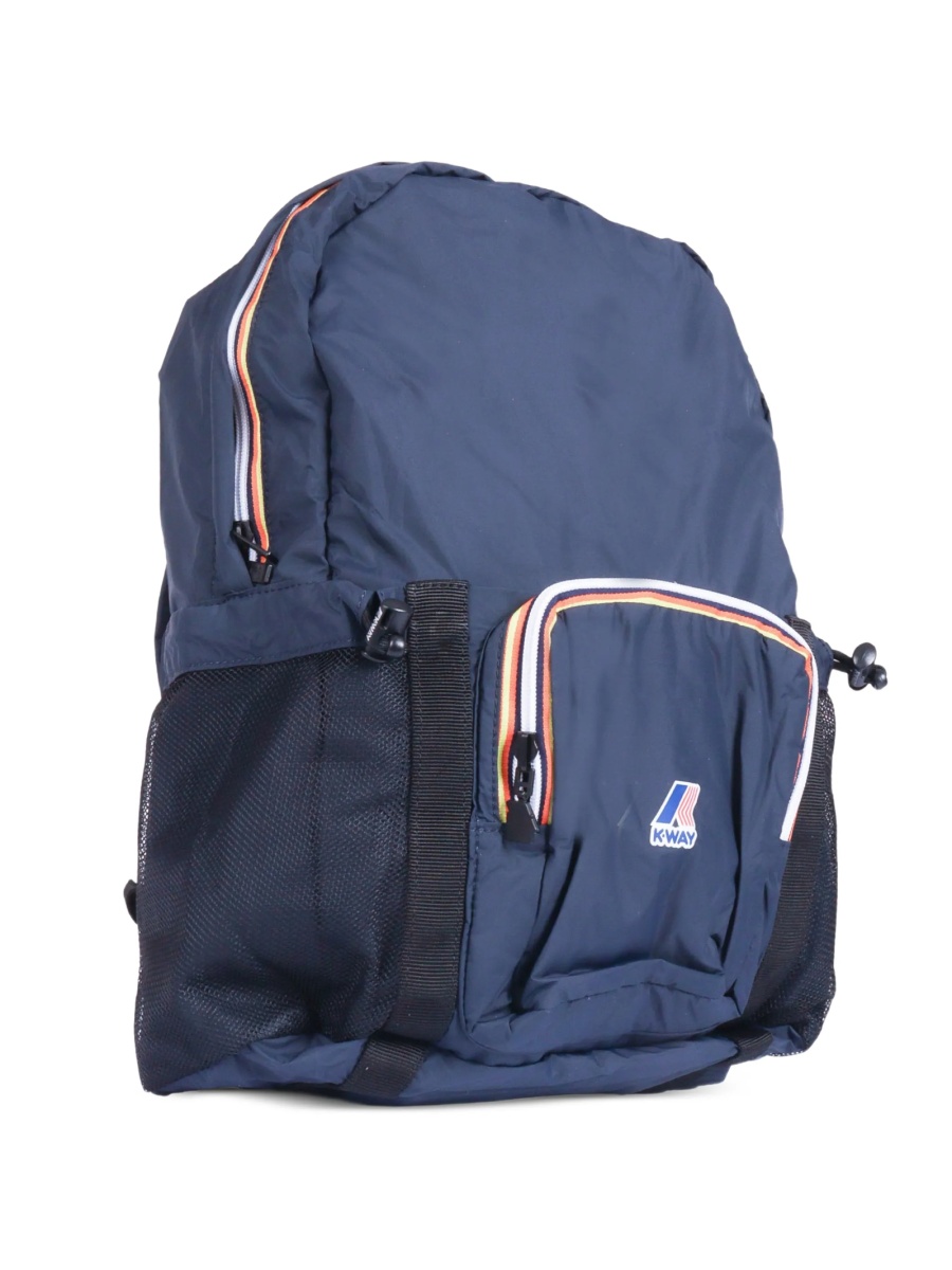 Rucsac K-WAY KIDS albastru din nylon - Img 3