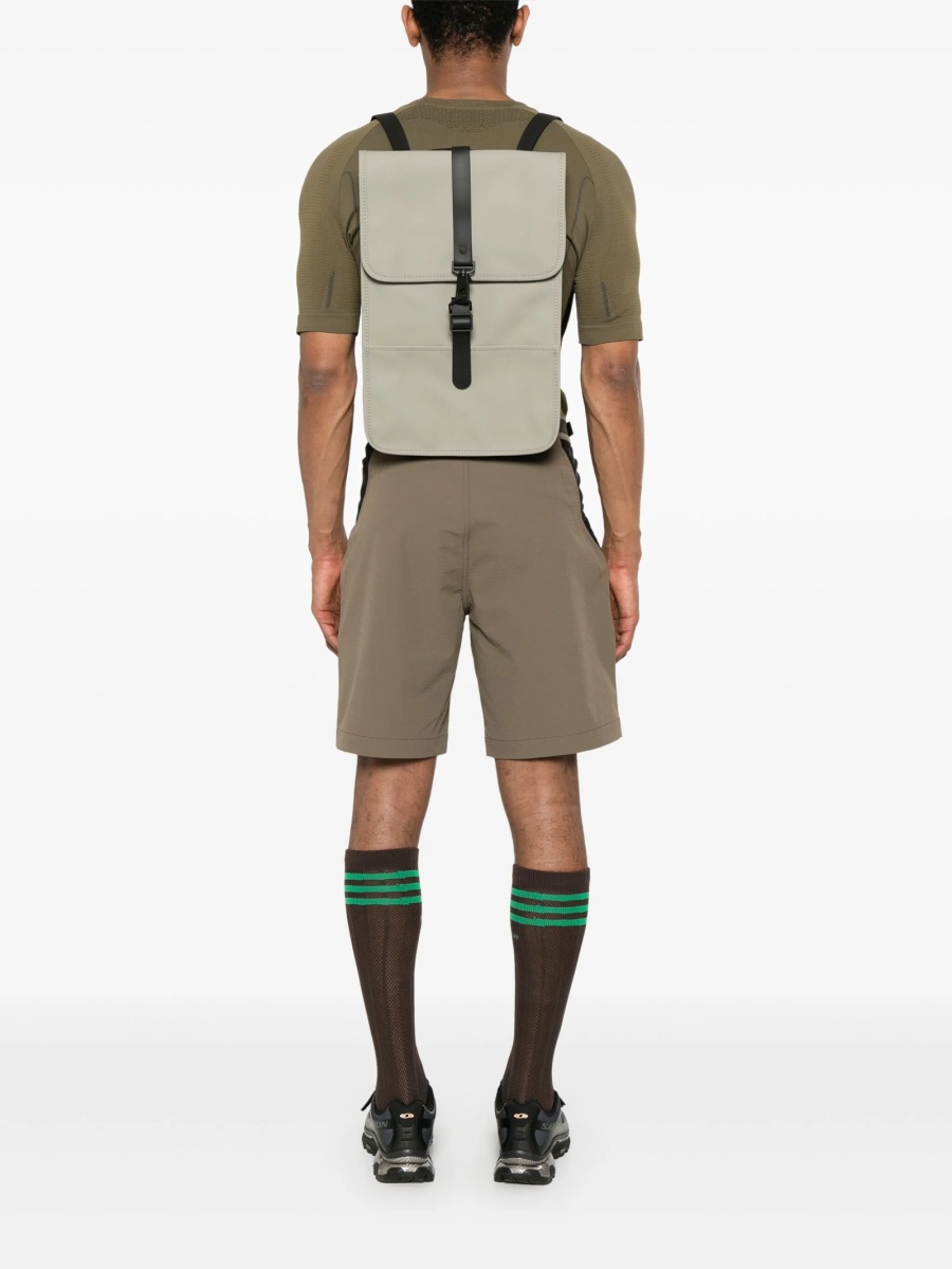 Rucsac Rains verde din polyester si poliuretan - Img 2