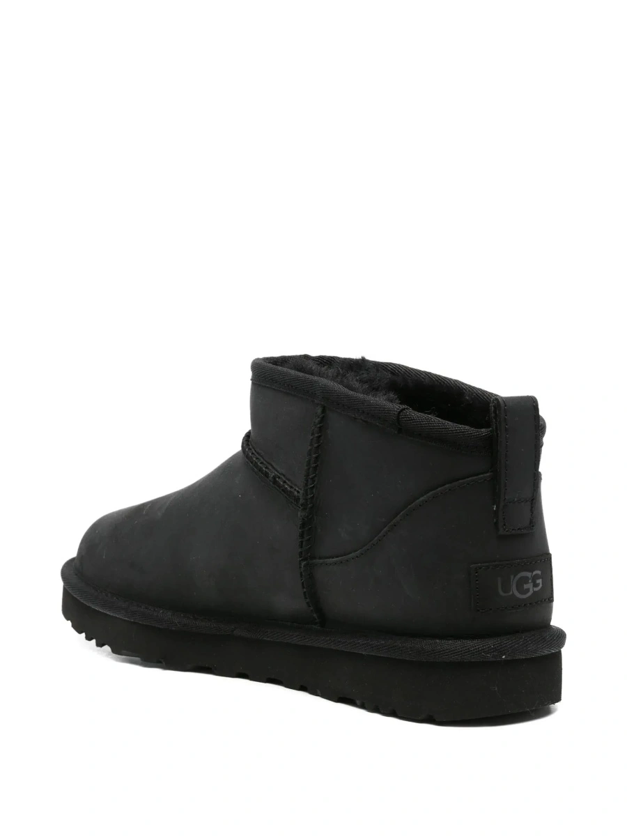 Saboti UGG 'Classic Ultra Mini' negri - Img 6