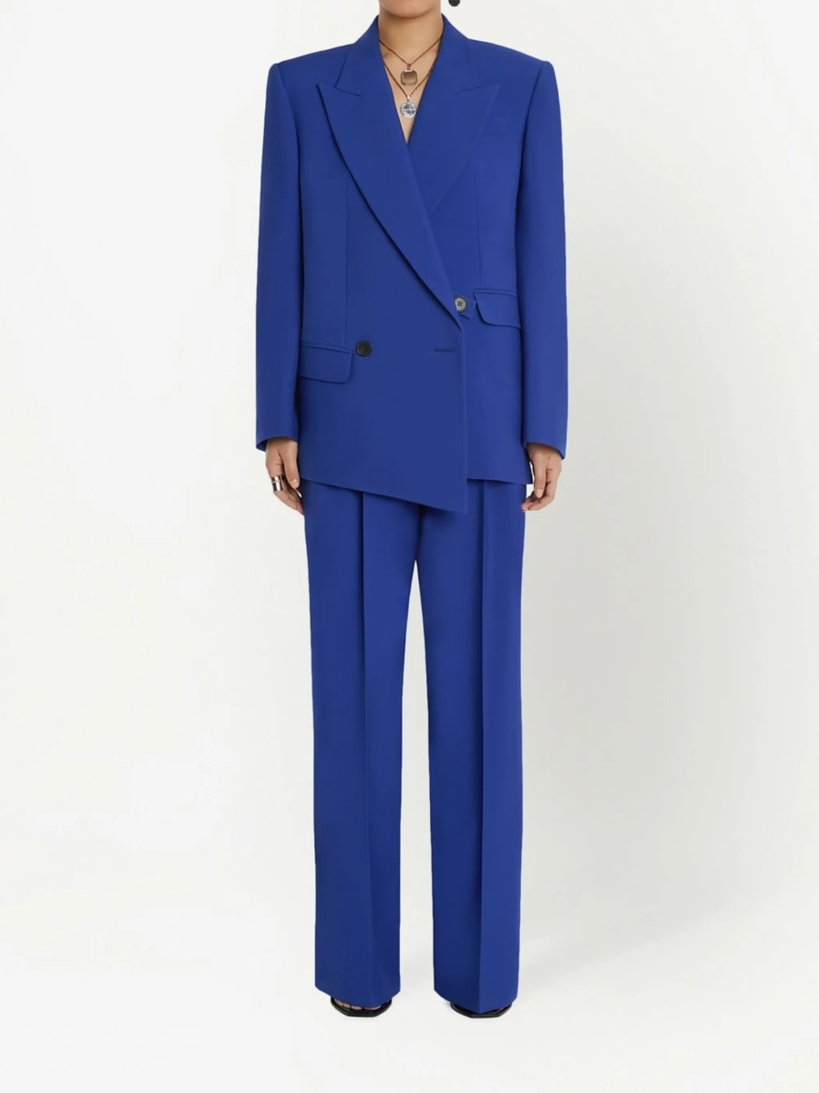 Sacou Alexander McQueen albastru - Img 2