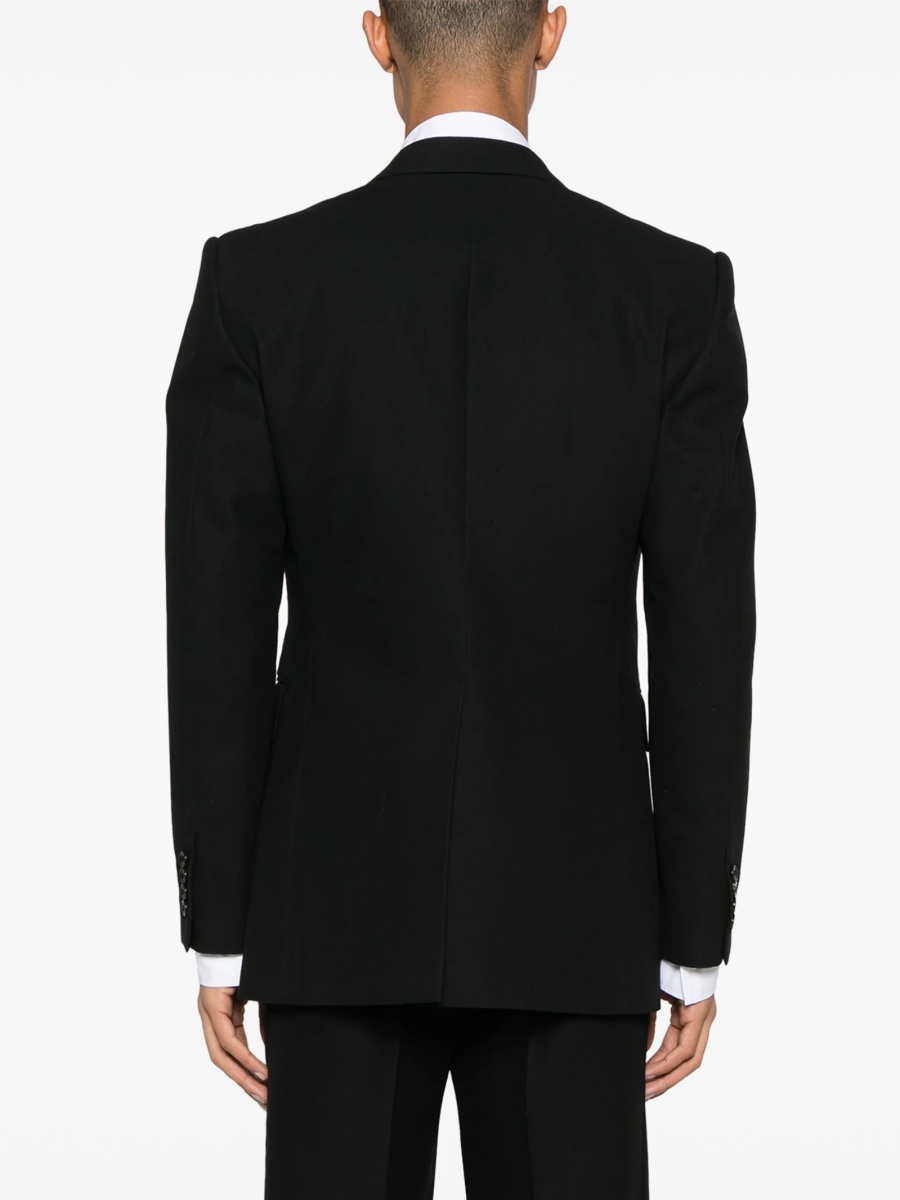 Sacou Alexander McQueen negru din bumbac - Img 4