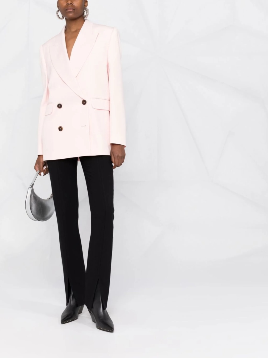 Sacou Alexander McQueen roz din lana - Img 2