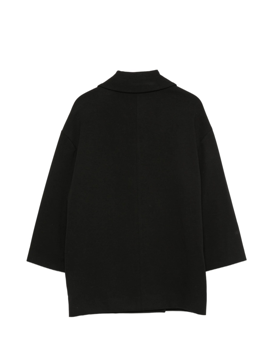 Sacou Balmain negru din elastan si poliamida - Img 2