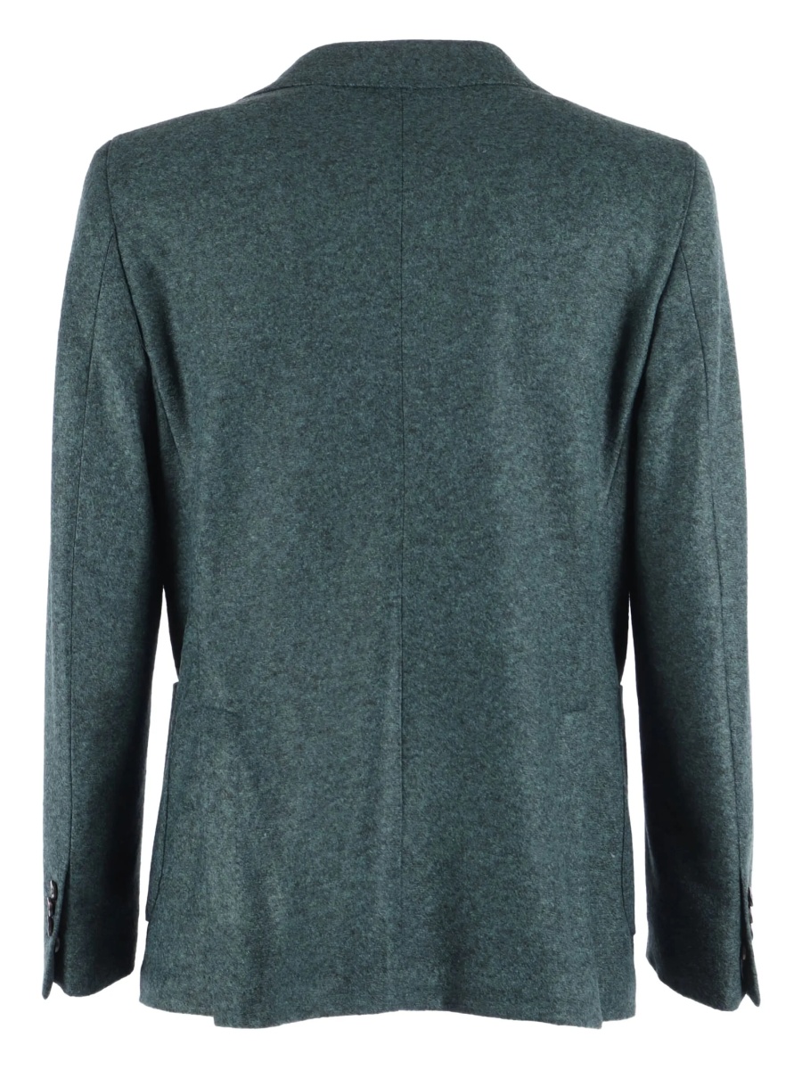 Sacou BRERAS MILANO verde din lana si polyester - Img 2