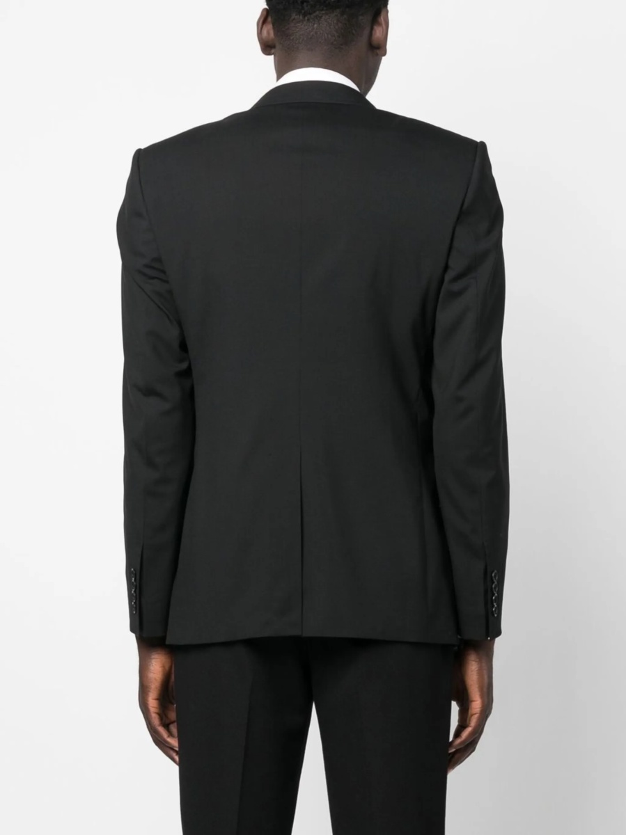 Sacou Dolce &amp; Gabbana negru din elastan si lana - Img 4