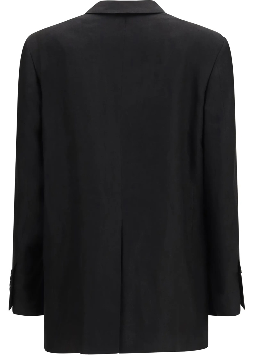 Sacou Double-breasted linen Blazer - Img 2