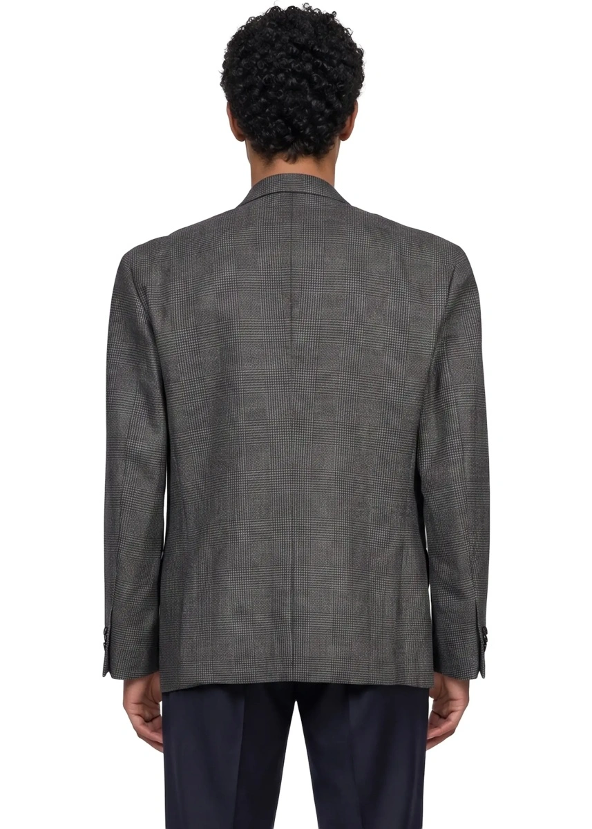 Sacou Double-breasted wool Blazer - Img 5