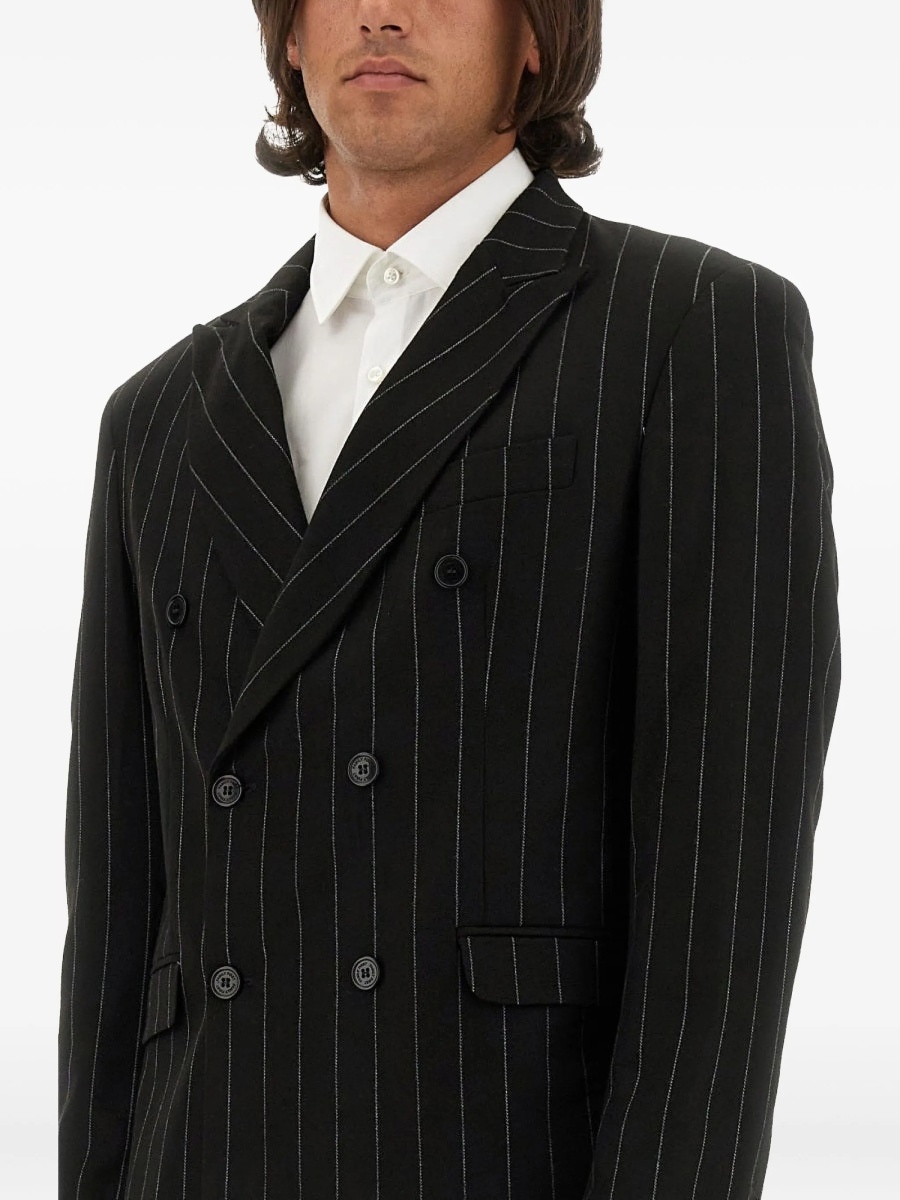 Sacou elegant Family First negru din polyester si vascoza - Img 4