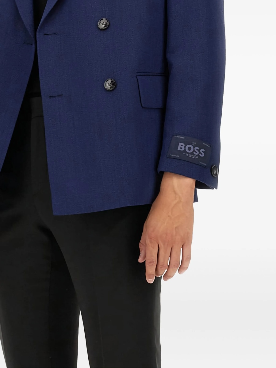 Sacou elegant Hugo Boss albastru - Img 3