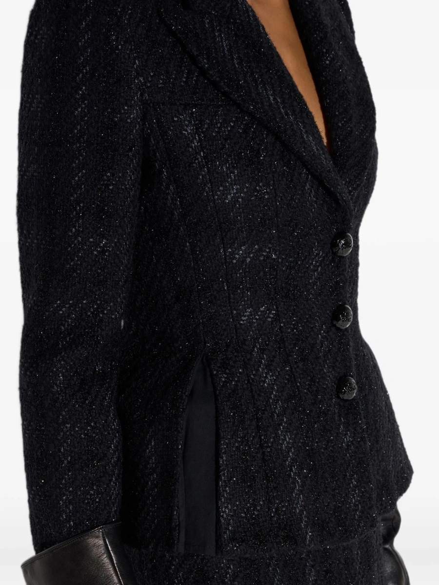 Sacou Elisabetta Franchi negru - Img 5