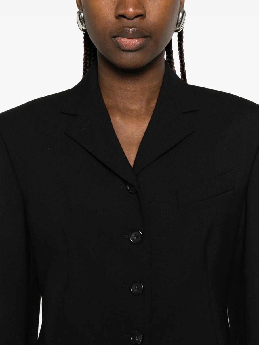 Sacou Max Mara negru din lana - Img 5