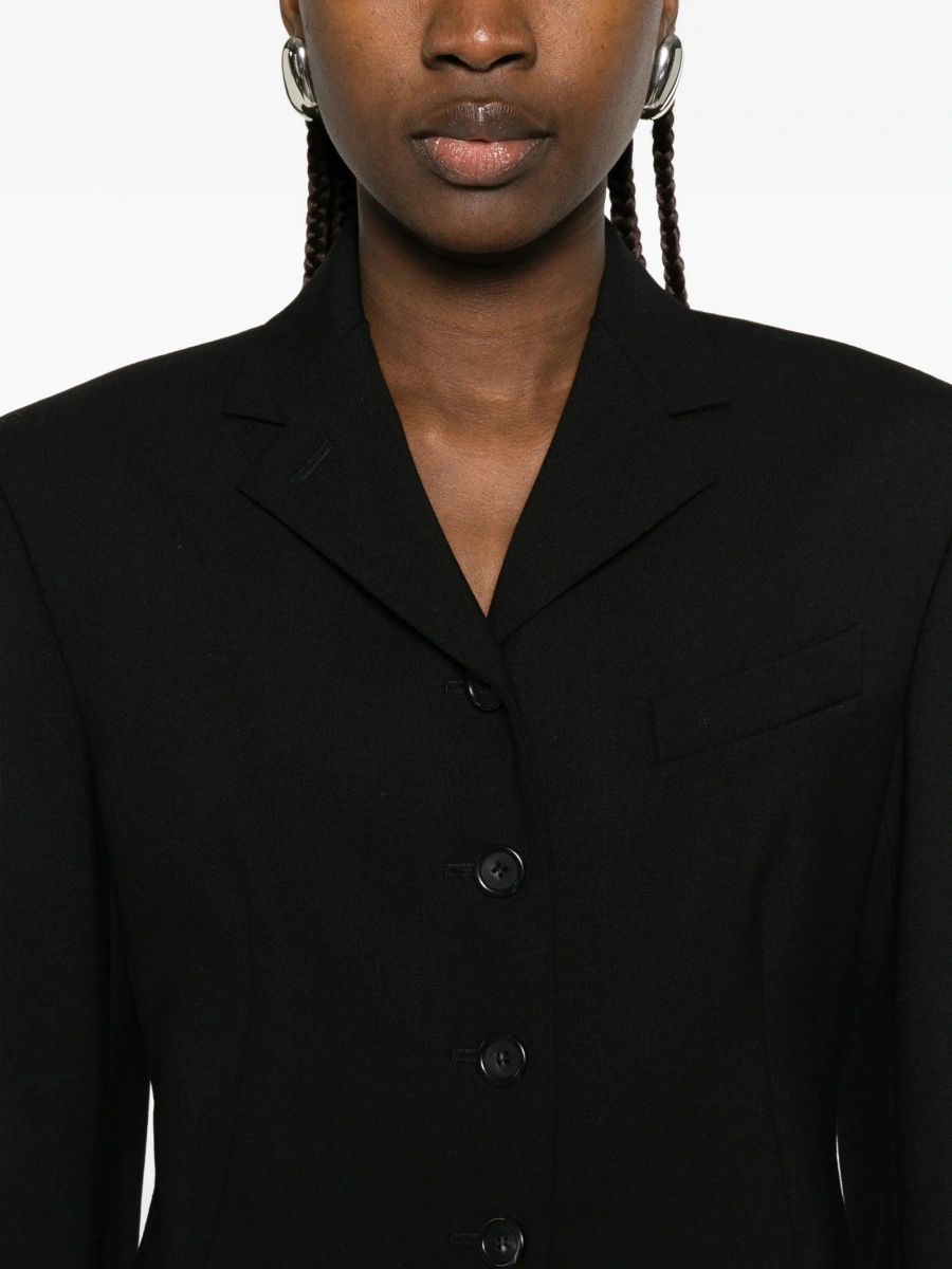 Sacou Max Mara negru din lana - Img 5