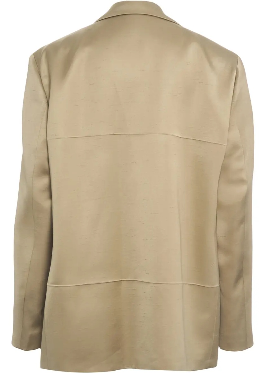 Sacou Oversized satin blazer - Img 3