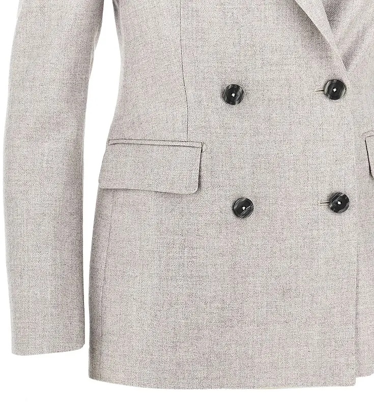 Sacou 'Parigi' wool and cashmere jacket - Img 2