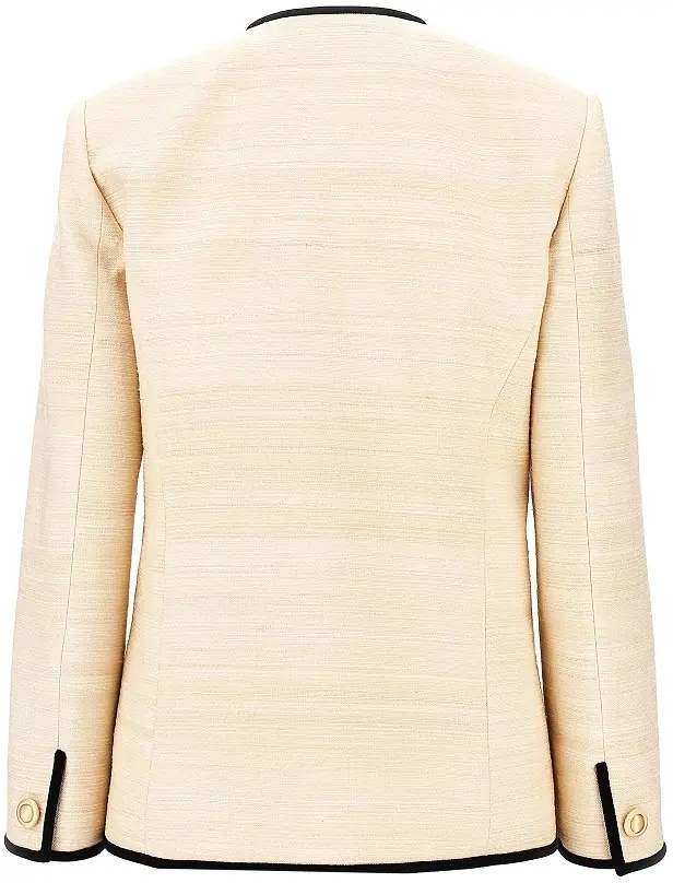 Sacou Silk Linen Canvas jacket - Img 3