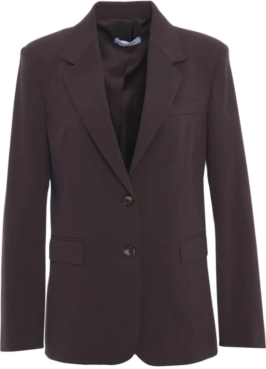 Sacou Single-breasted blazer with notch lapels - Img 2