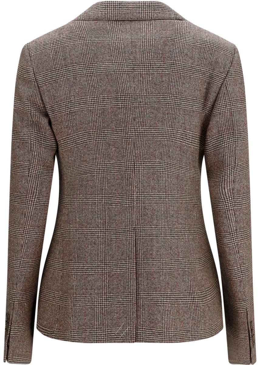 Sacou Single-breasted wool and linen Blazer - Img 2