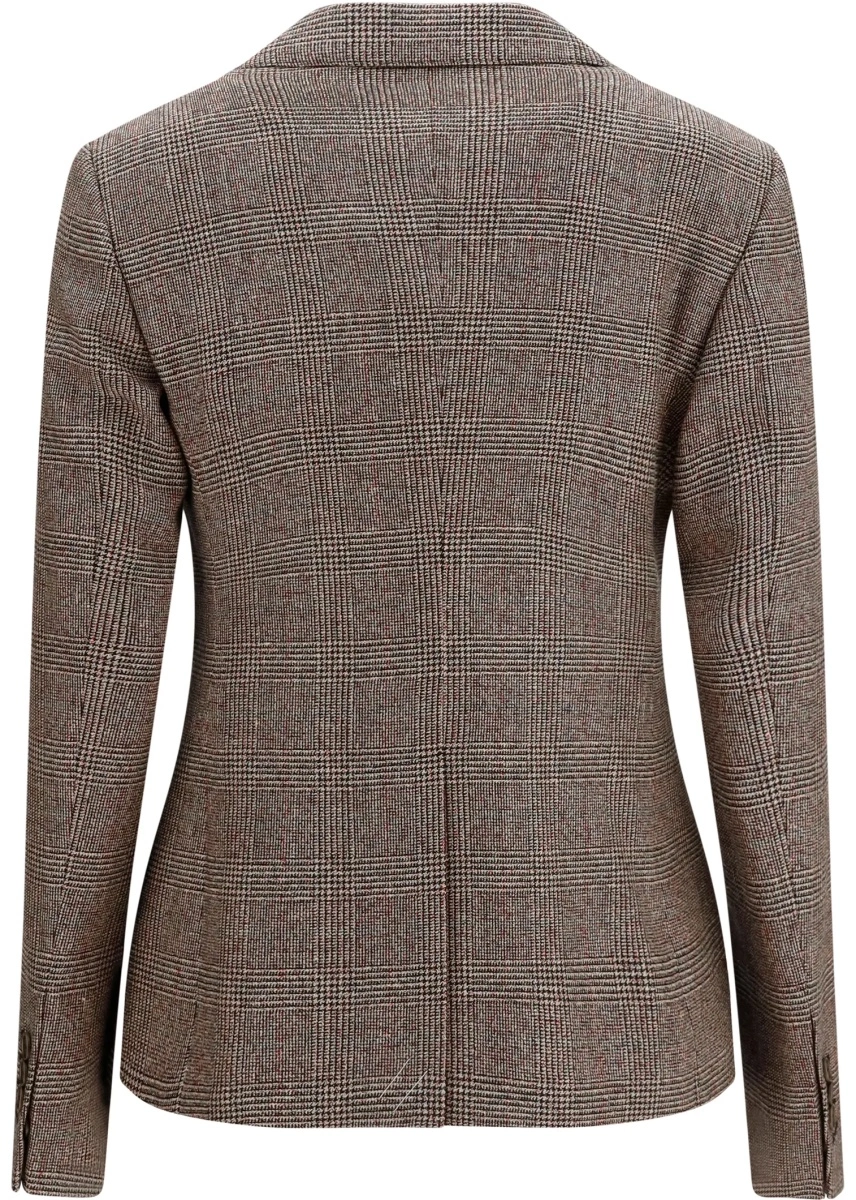 Sacou Single-breasted wool and linen Blazer - Img 2