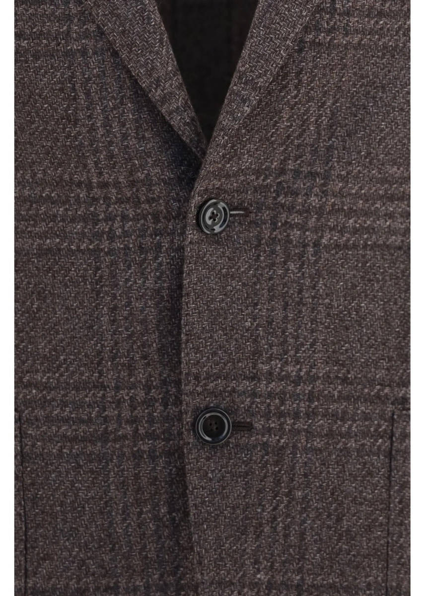 Sacou Single-breasted wool-blend Blazer - Img 3