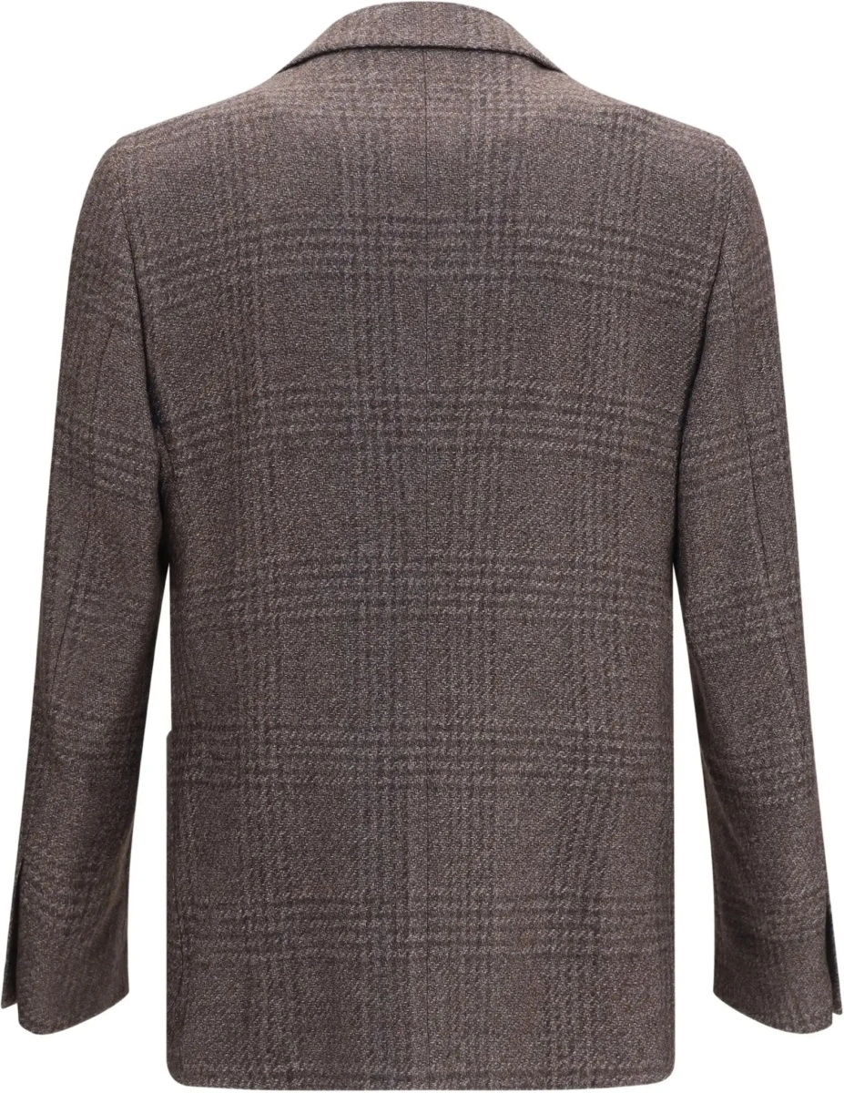 Sacou Single-breasted wool-blend Blazer - Img 5