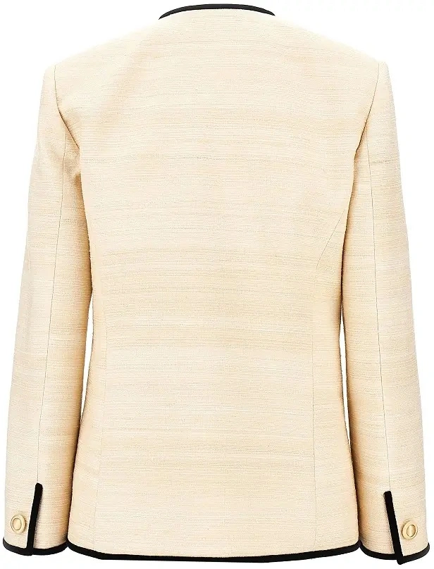 Sacou Valentino Garavani din matase si in - Img 3