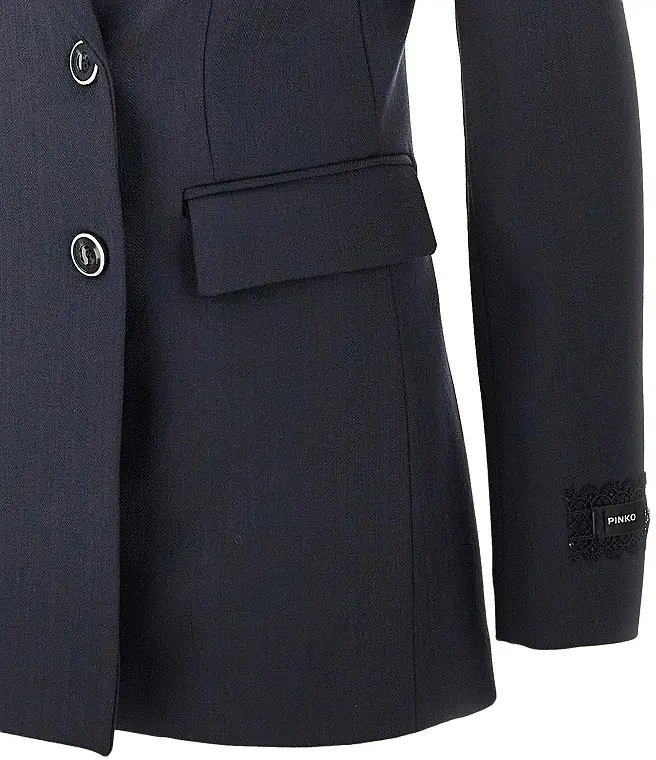 Sacou Wool-blend double-breasted colsure - Img 2