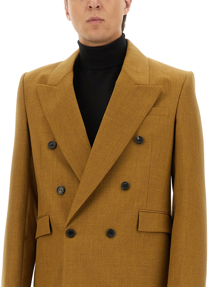 Sacouri Double-Breasted Wool Jacket - Img 4