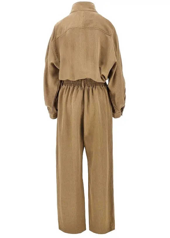 Salopete 'Marvin' linen-blend jumpsuit - Img 3