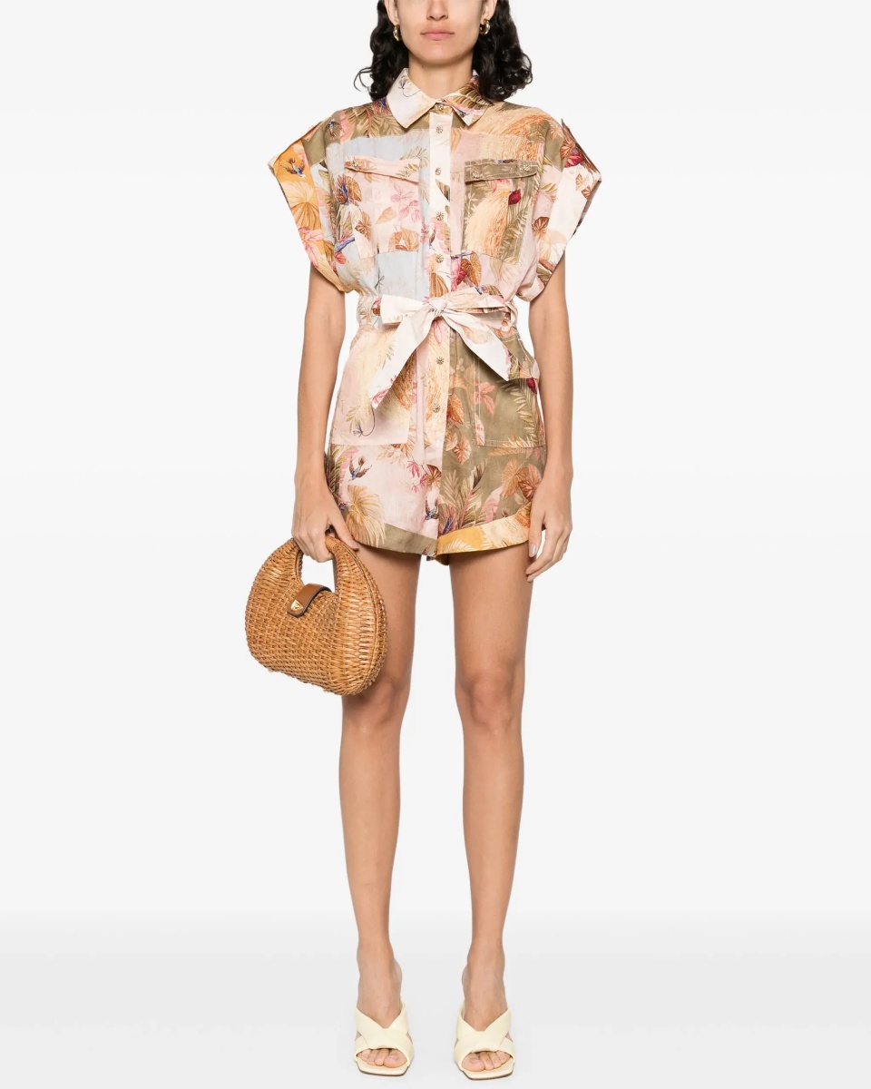 Salopete Short Overalls With "Ascension" Lapels - Img 2