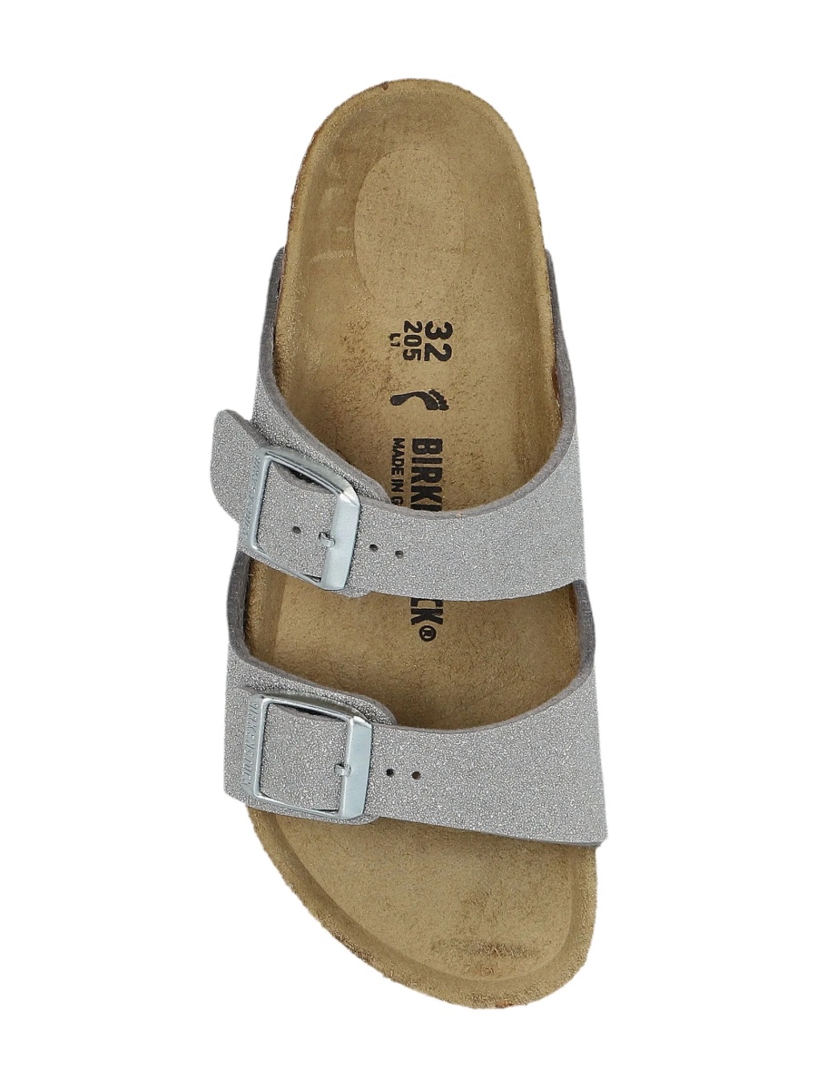 Sandale Birkenstock argintii din acetat de polietilen vinil (peva) - Img 4