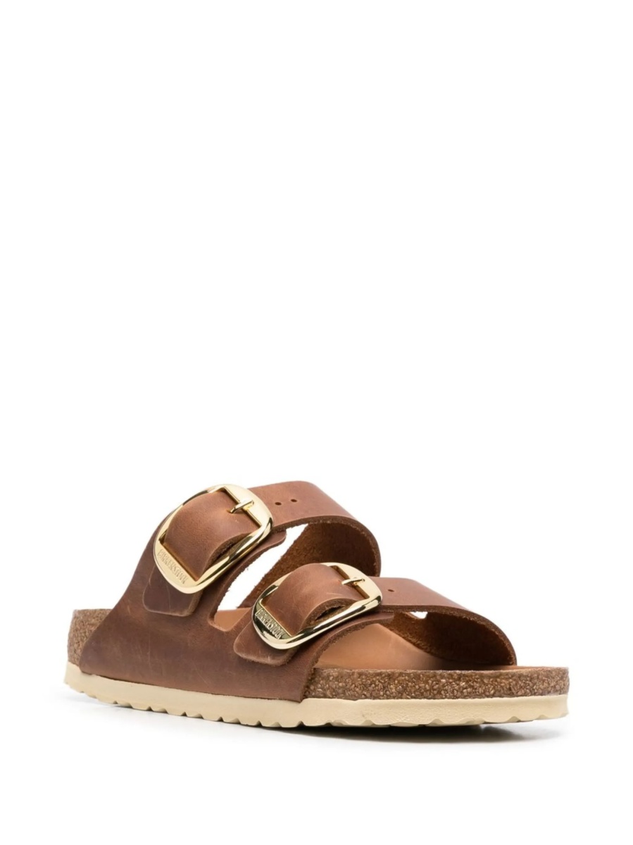 Sandale Birkenstock maro din piele - Img 2