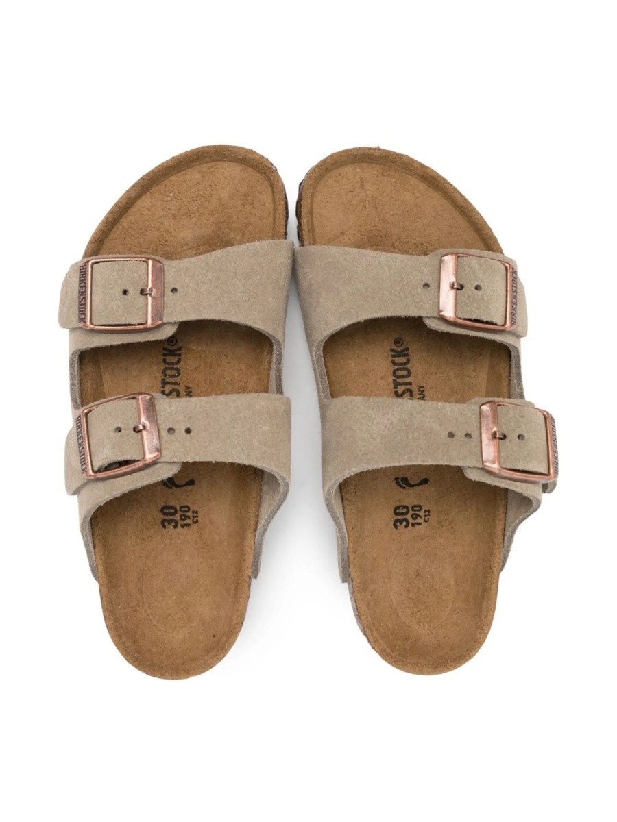 Sandale Birkenstock verzi din piele - Img 3