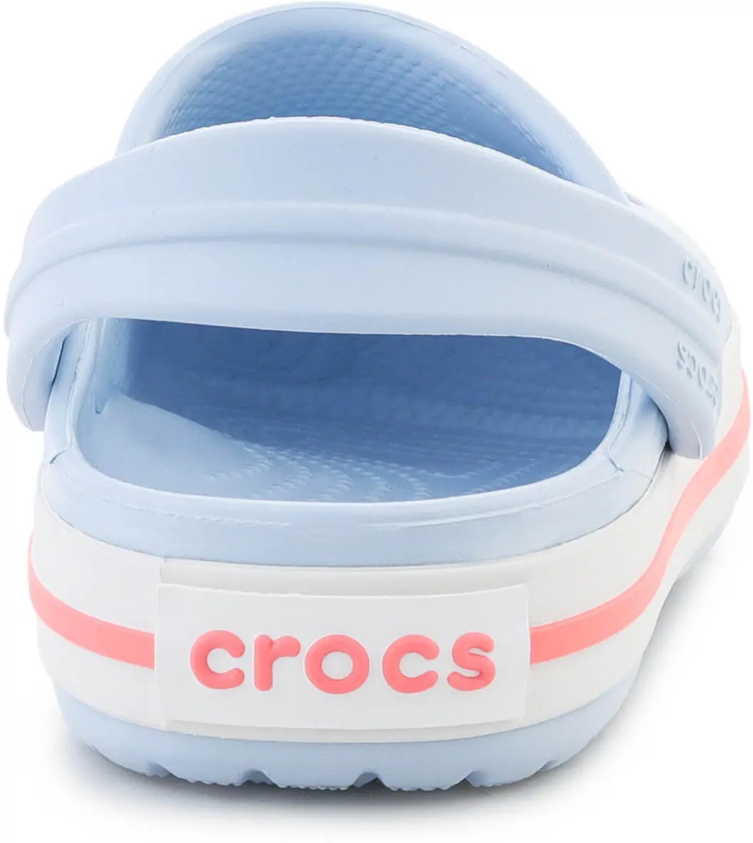 Sandale CROCBAND KIDS CLOG T BLUE FROST/GUAVA - Img 5