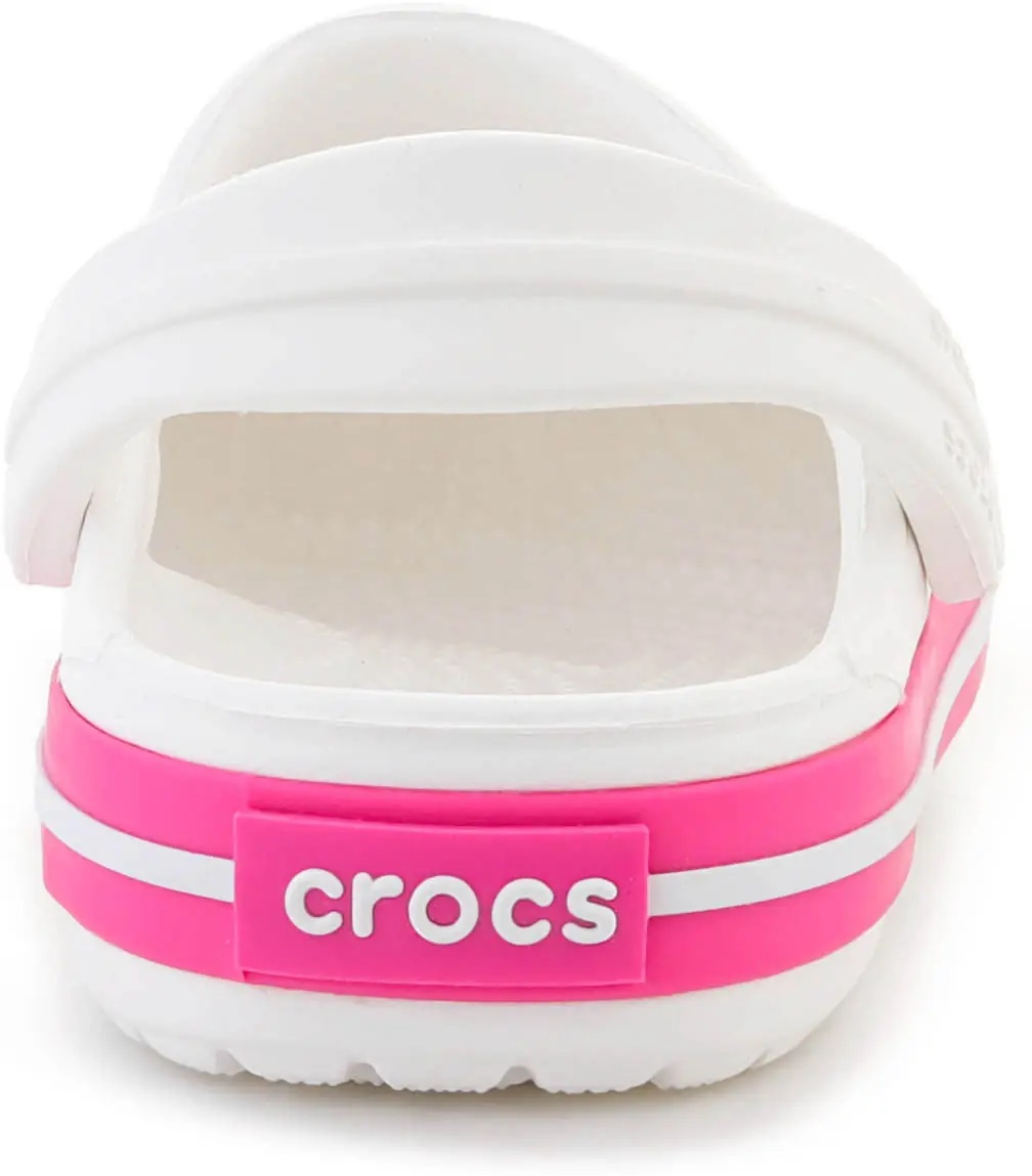 Sandale CROCBAND KIDS CLOG T WHITE/PINK CRUSH - Img 5