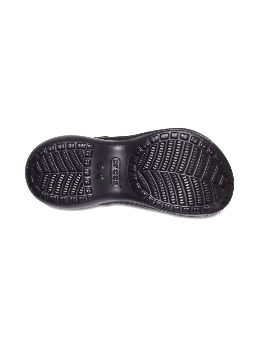 Sandale Crocs negre din croslite - Img 4