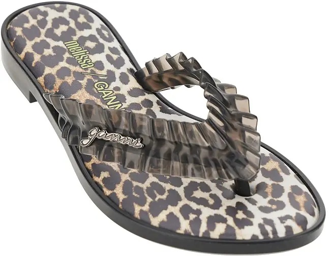 Sandale GANNI x Melissa rubber thong slides - Img 2