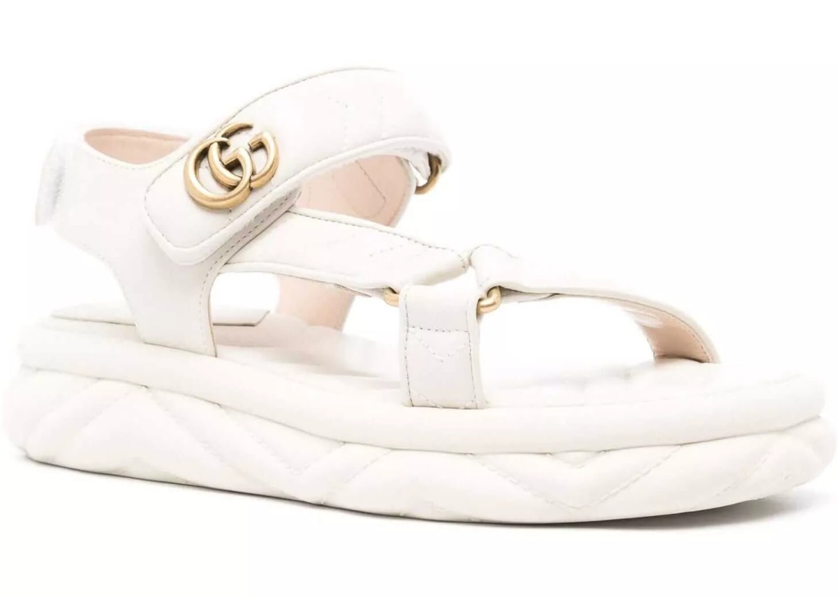 Sandale Gucci Leather Double G Sandals* - Img 2