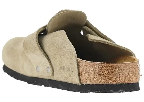 Sandale 'Loma' suede leather clogs - Img 3