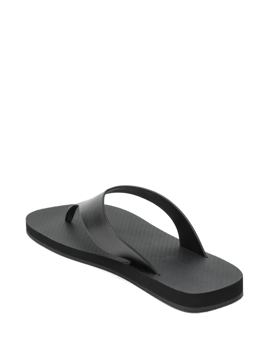 Sandale THE ROW negre din piele - Img 7