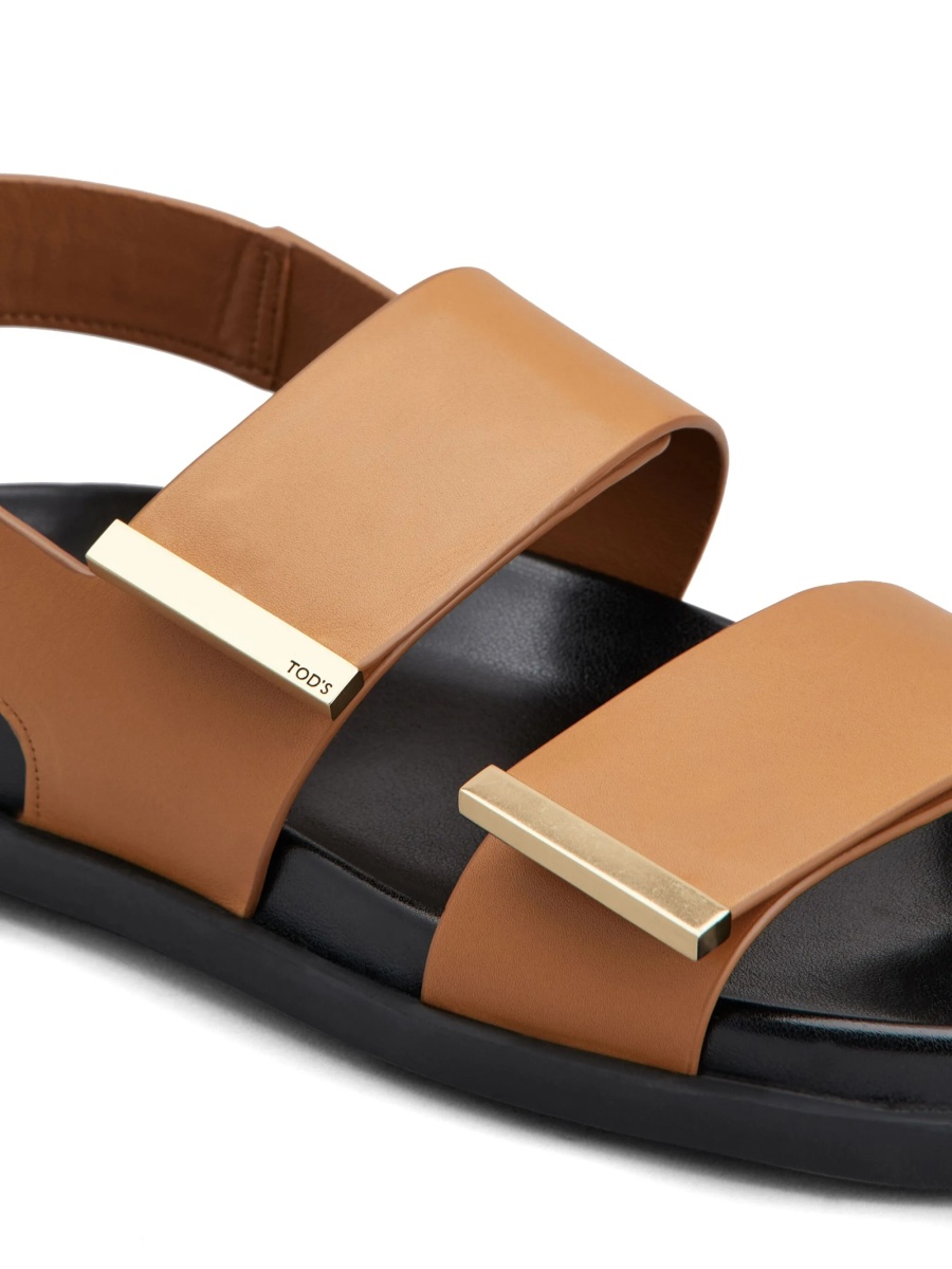 Sandale TOD'S maro din piele - Img 5