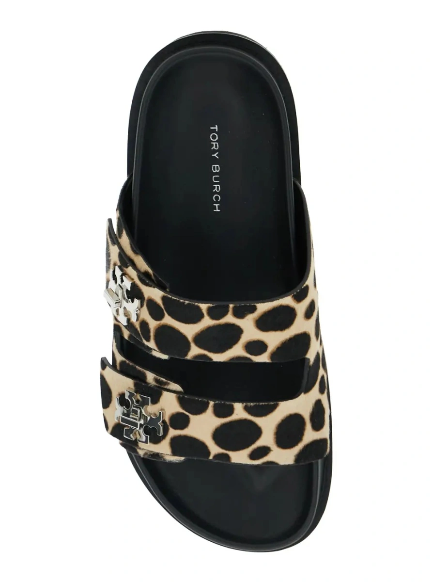 Sandale Tory Burch maro din piele - Img 3