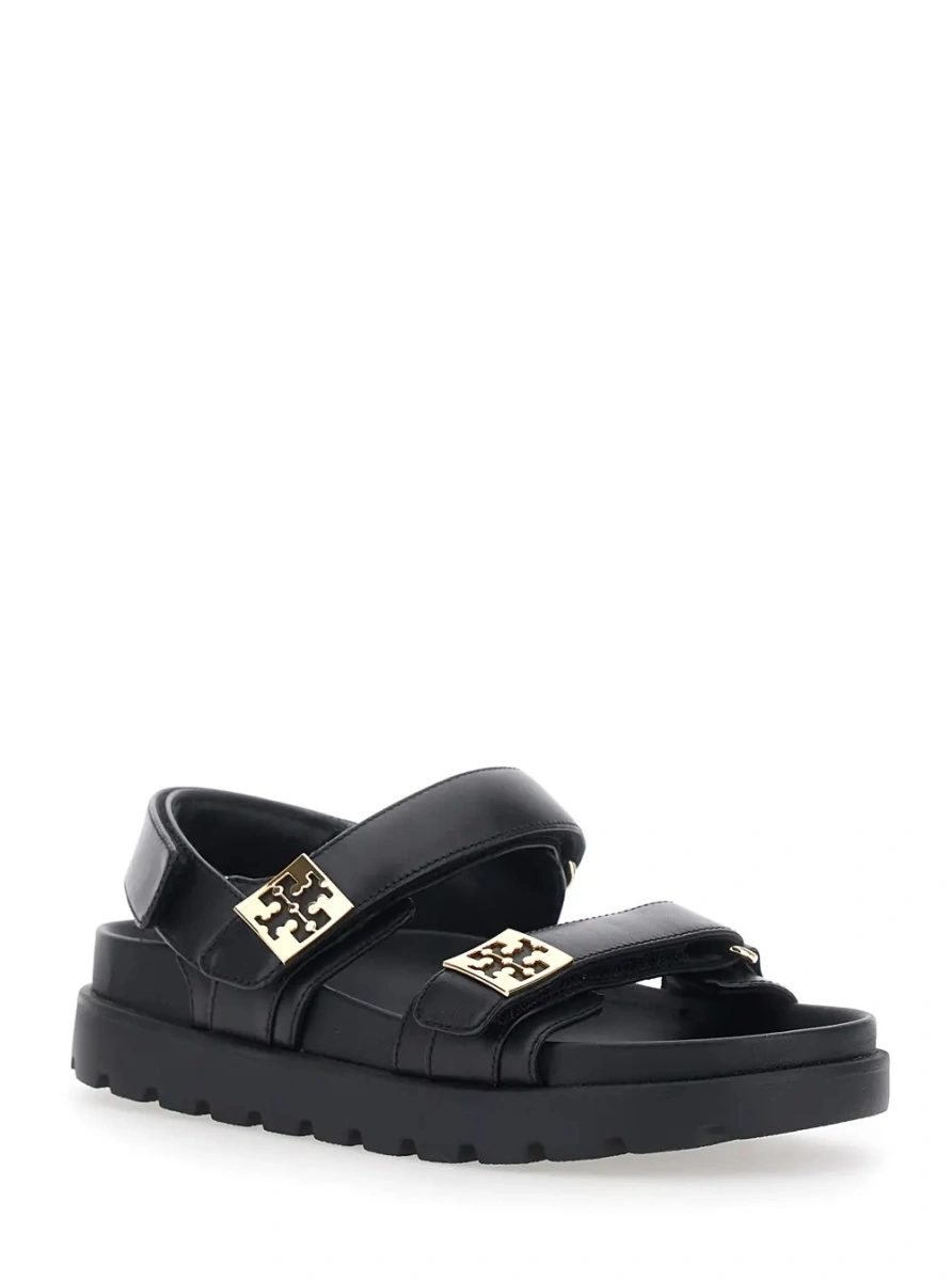 Sandale Tory Burch negre din piele - Img 2