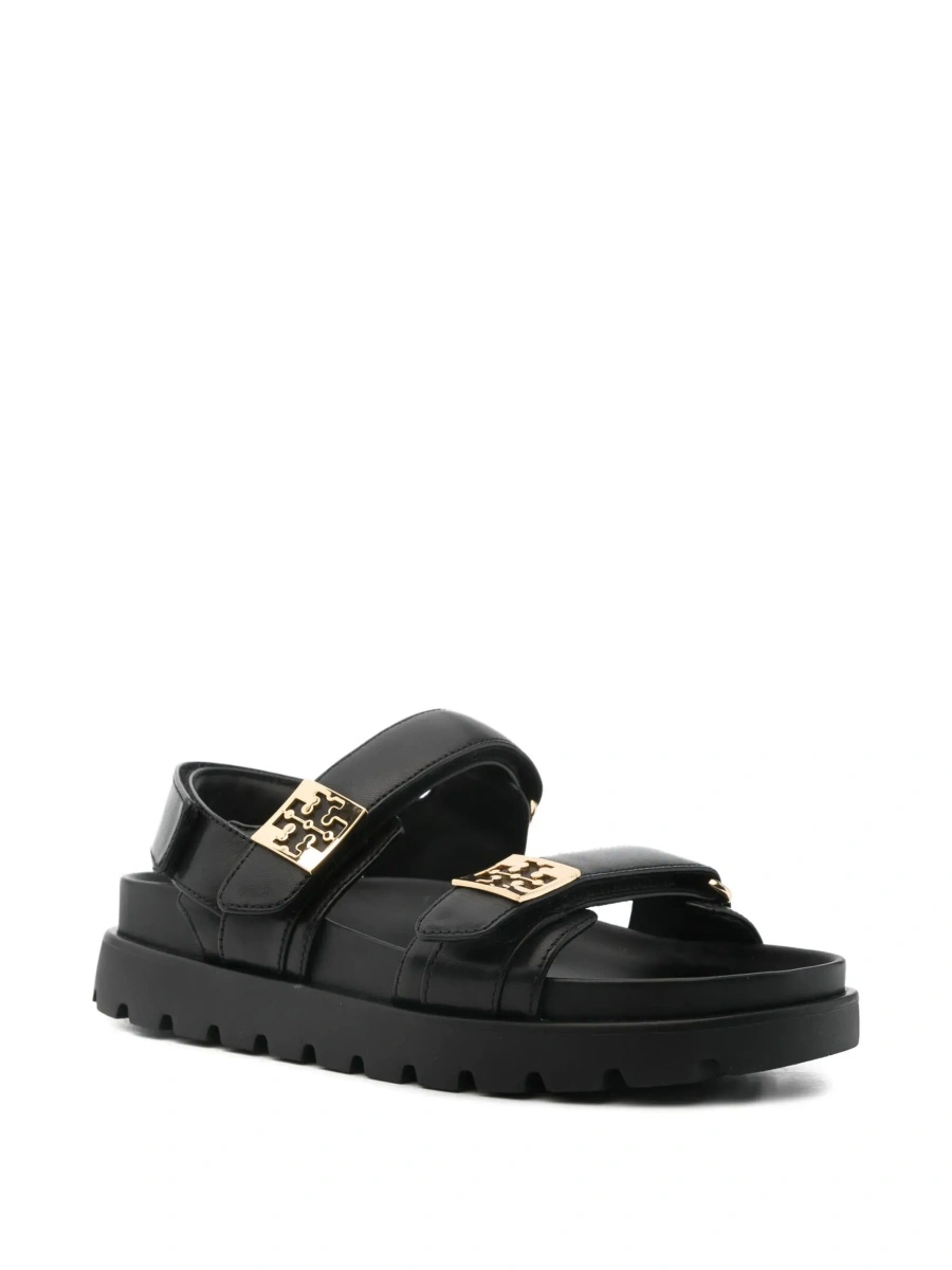 Sandale Tory Burch negre din piele - Img 5