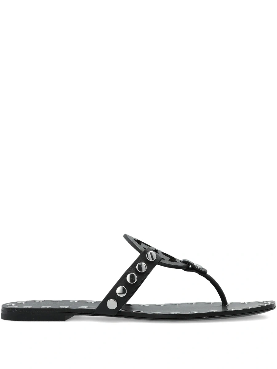Sandale Tory Burch negre din piele - Img 9