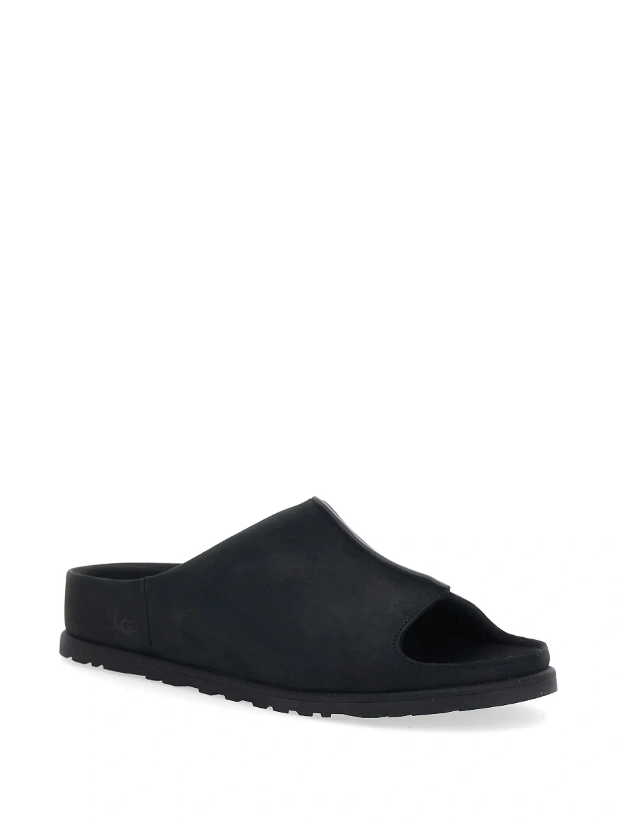 Sandale UGG negre din piele intoarsa - Img 5