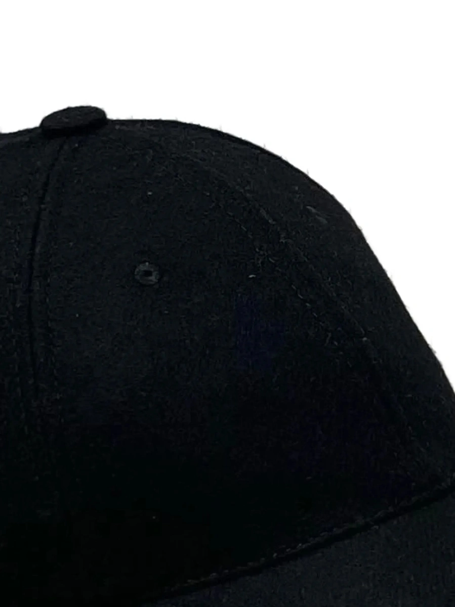Sapca Saint Laurent neagra din lana - Img 4