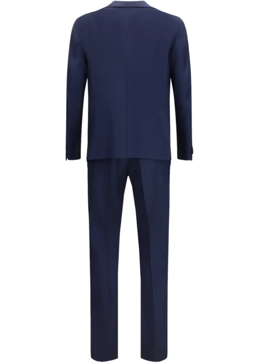 Single-breasted virgin wool Suit - Img 2