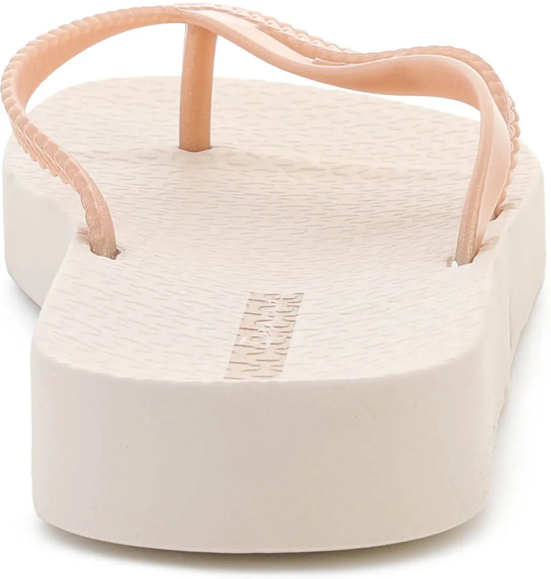Slapi BOSSA SOFT V BEIGE/GOLD - Img 5