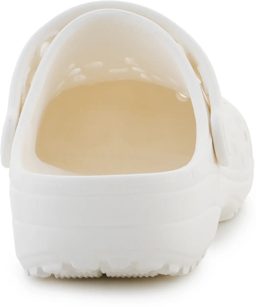 Slapi Classic Floral Cut Out Clog Chalk - Img 5