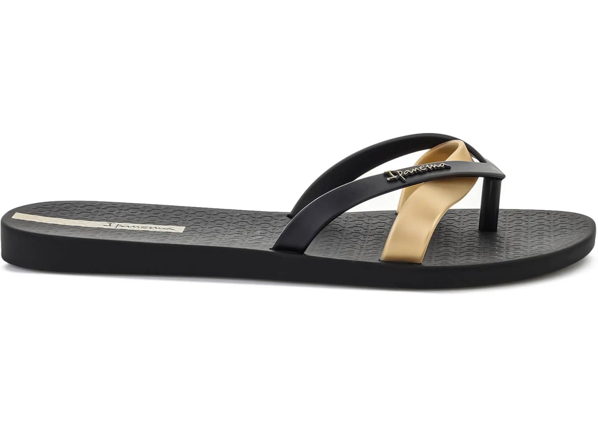 Slapi KIREI FEM BLACK/GOLD - Img 3